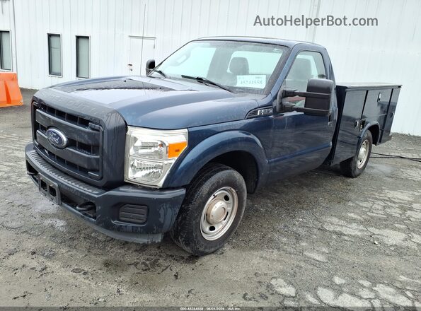 1FDBF2A67GED02433 2016 FORD F-250 Blue წინა მარცხენა ხედი სამი მეოთხედიდან