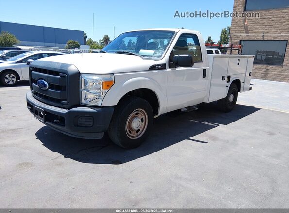 1FDBF2A67GED02514 2016 FORD F-250 Белый Передняя левая четверть