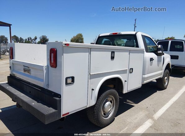 1FDBF2B63KEF82181 2019 FORD F-250 White Tył prawy