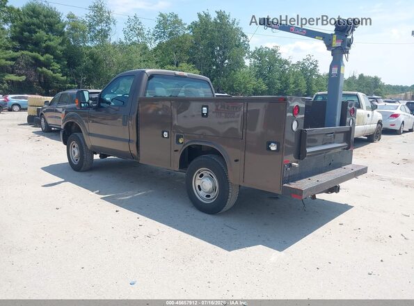 1FDBF2B68GEC46520 2016 FORD F-250 Brown Задня ліва чверть