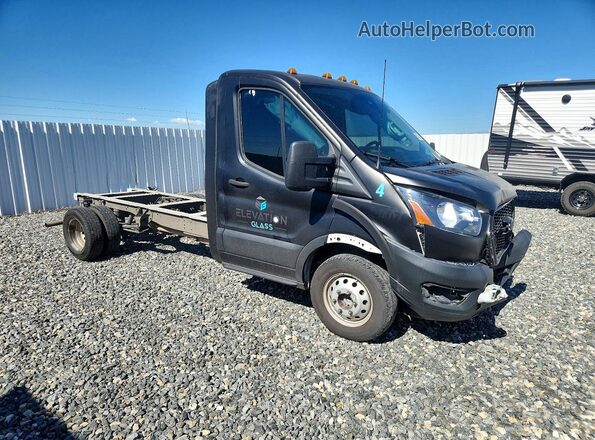 1FDBF6P81NKA55134 2022 FORD TRANSIT Black Przód prawy
