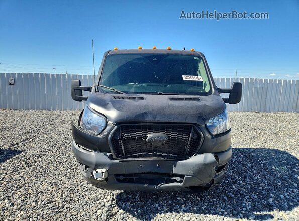 1FDBF6P81NKA55134 2022 FORD TRANSIT Black Widok z przodu