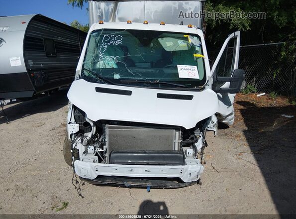 1FDBF6Z81RKB15657 2024 FORD TRANSIT-350 White Widok zestawu wskaźników