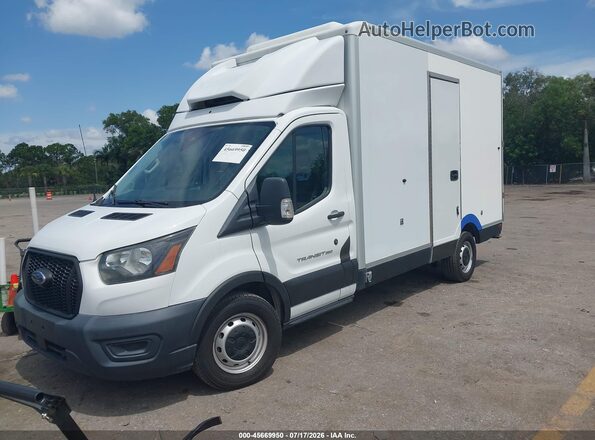 1FDBW5Z86MKA84389 2021 FORD TRANSIT-350 White Front left