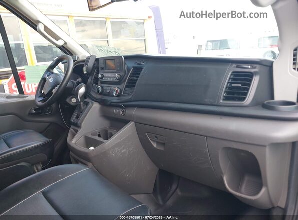 1FDBW5Z89LKB21658 2020 FORD TRANSIT-350 White Widok wnętrza z przodu