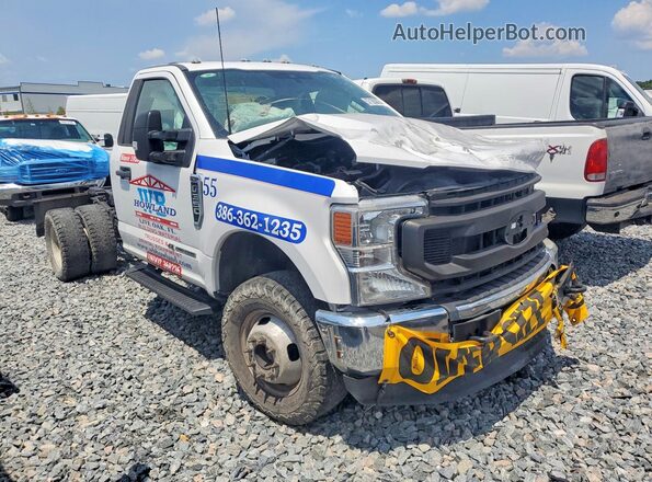1FDRF3HT0NDA08570 2022 FORD F350 Белый Передняя правая четверть