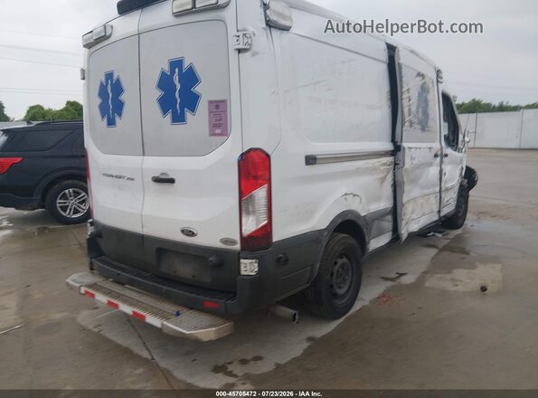 1FDYR2CM7JKA24624 2018 FORD TRANSIT-250 Белый Задняя правая четверть