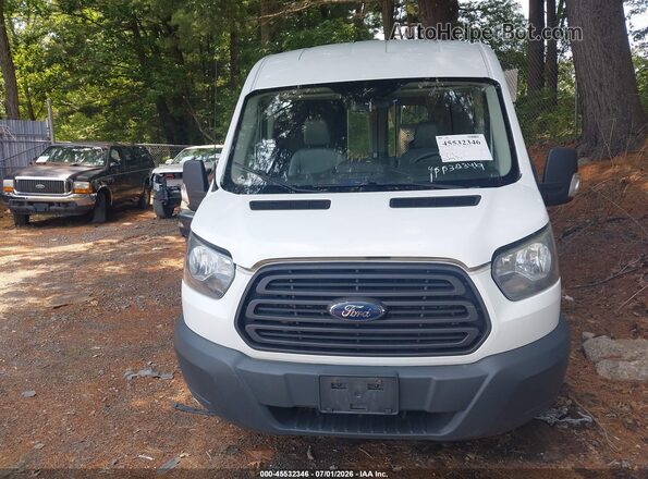1FDZX2CM3HKB32016 2017 FORD TRANSIT-350 White Front view