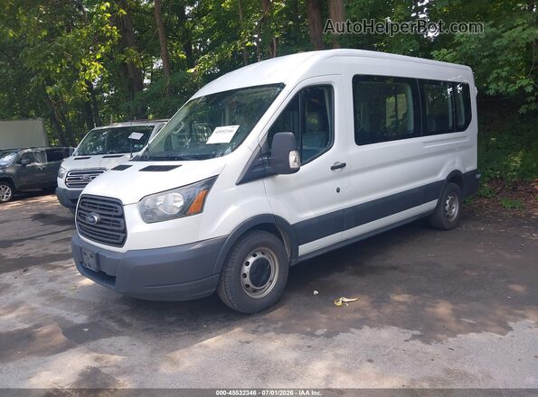 1FDZX2CM3HKB32016 2017 FORD TRANSIT-350 White Front left