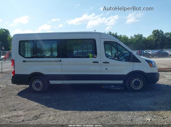 1FDZX2CM3KKB18026 2019 FORD TRANSIT-350 White Вид задньої частини салону