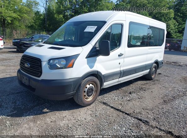 1FDZX2CM3KKB18026 2019 FORD TRANSIT-350 White Передня ліва чверть