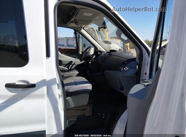 1FDZX2XM1KKB61144 2019 FORD TRANSIT-350 White Սալոնի դիմացի տեսք