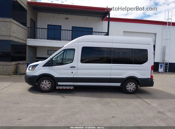 1FDZX2XM2KKB72833 2019 FORD TRANSIT-350 White Vista interior de 360 grados
