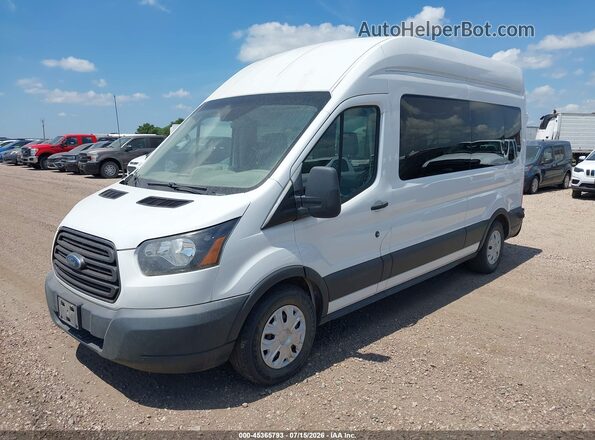 1FDZX2XM7JKA14356 2018 FORD TRANSIT-350 Белый Передняя левая четверть