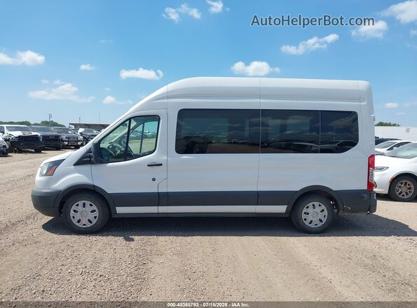 1FDZX2XM7JKA14356 2018 FORD TRANSIT-350 Белый Панорамный вид салона 360°