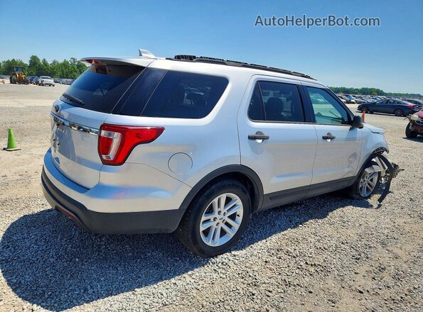 1FM5K7B80HGE28113 2017 FORD EXPLORER Gray Trasero derecho