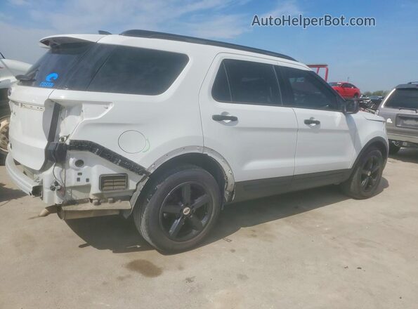 1FM5K7B80JGB08070 2018 FORD EXPLORER White უკანა მარჯვენა