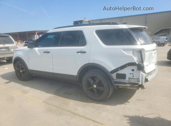 1FM5K7B80JGB08070 2018 FORD EXPLORER White უკანა მარცხენა