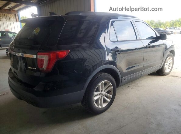 1FM5K7B81GGA93412 2016 FORD EXPLORER Черный Задняя правая четверть