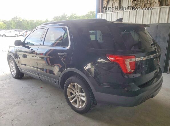 1FM5K7B81GGA93412 2016 FORD EXPLORER Черный Задняя левая четверть