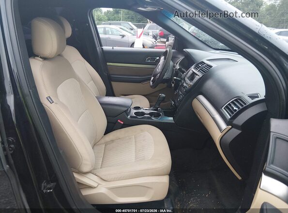 1FM5K7B81GGD04284 2016 FORD EXPLORER Black Սալոնի դիմացի տեսք