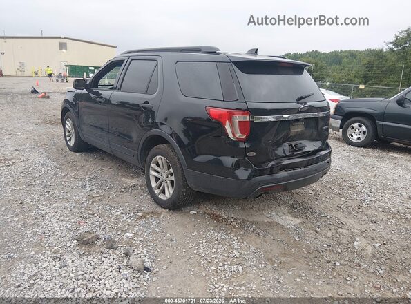 1FM5K7B81GGD04284 2016 FORD EXPLORER Black Հետևի ձախ