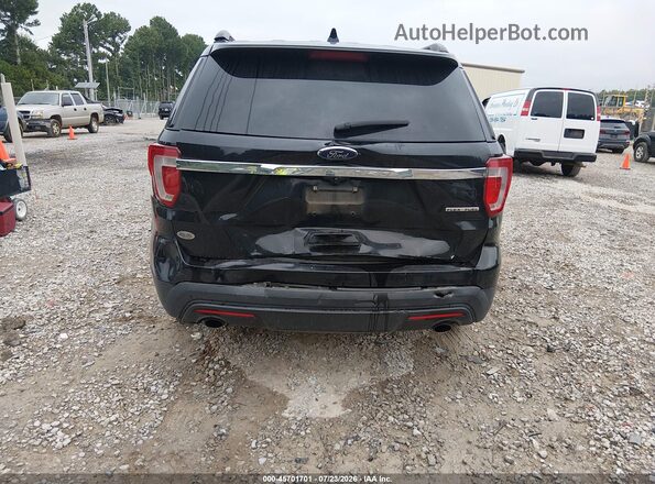 1FM5K7B81GGD04284 2016 FORD EXPLORER Black Դիմացի տեսք