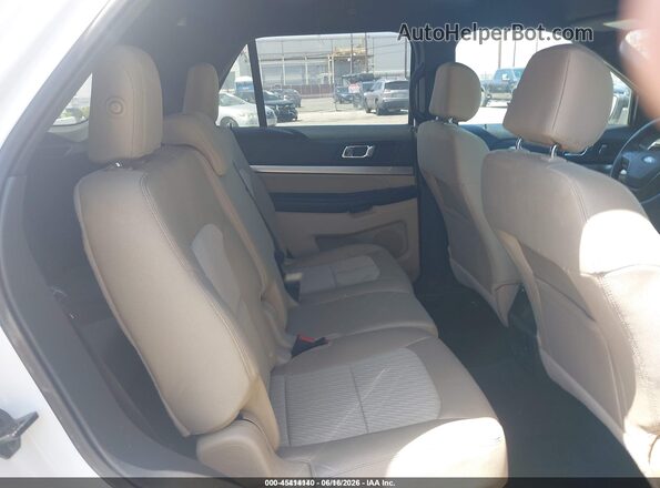 1FM5K7B81HGD58766 2017 FORD EXPLORER White VIN sticker view