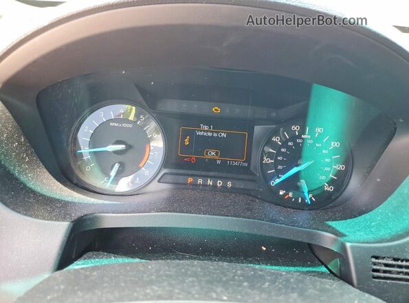 1FM5K7B82HGC58255 2017 FORD EXPLORER Black Instrument cluster view