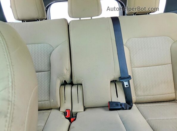 1FM5K7B82HGC58255 2017 FORD EXPLORER Black Rear seats view