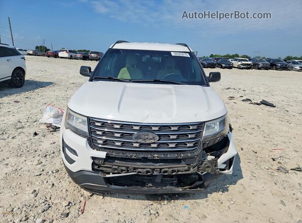1FM5K7B82HGD95597 2017 FORD EXPLORER White Դիմացի տեսք