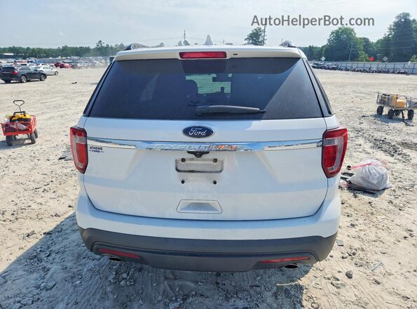 1FM5K7B82HGD95597 2017 FORD EXPLORER White Հետևի տեսք