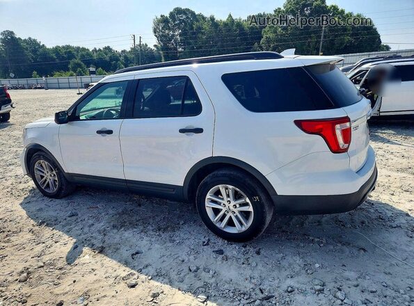 1FM5K7B82HGD95597 2017 FORD EXPLORER White Հետևի ձախ