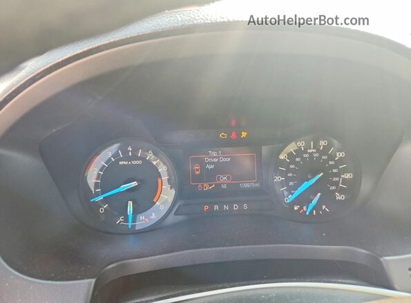 1FM5K7B82HGD95597 2017 FORD EXPLORER White Սարքավորումների վահանակի տեսք