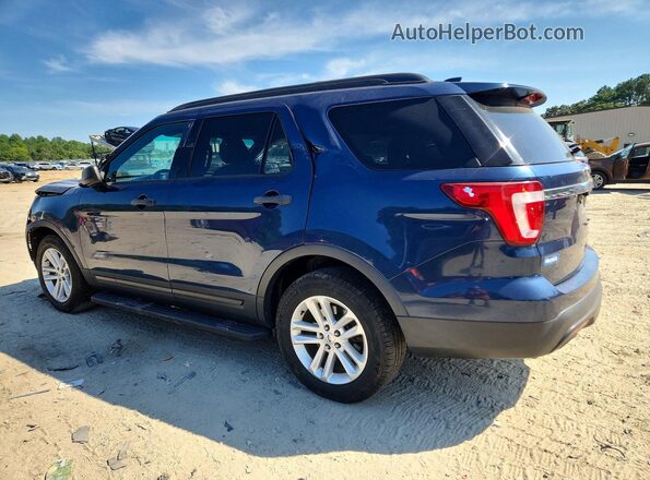 1FM5K7B83GGA94190 2016 FORD EXPLORER Blue Tył lewy