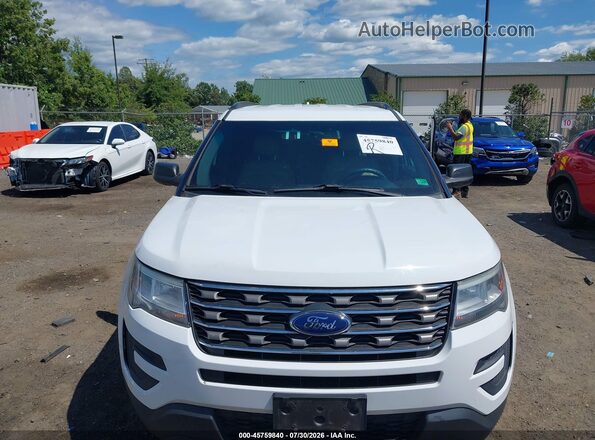 1FM5K7B83GGC31094 2016 FORD EXPLORER Белый Вид спереди