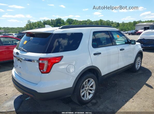 1FM5K7B83GGC31094 2016 FORD EXPLORER Белый Задняя правая четверть