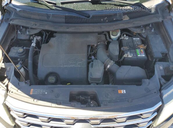 1FM5K7B83GGD29025 2016 FORD EXPLORER Black Rear interior view