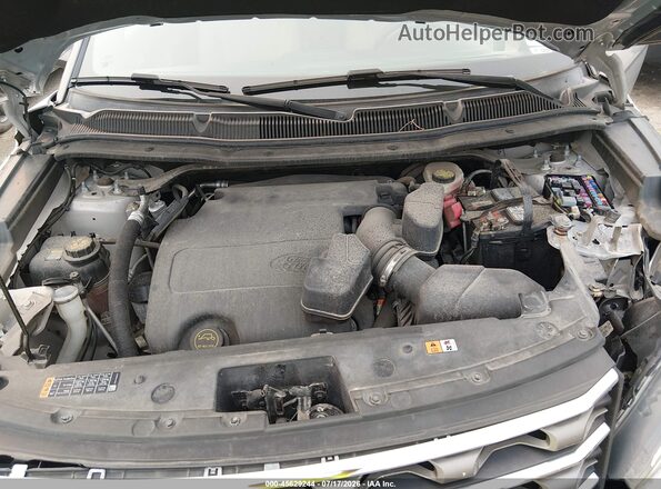 1FM5K7B84HGD08038 2017 FORD EXPLORER Silver Widok z tyłu