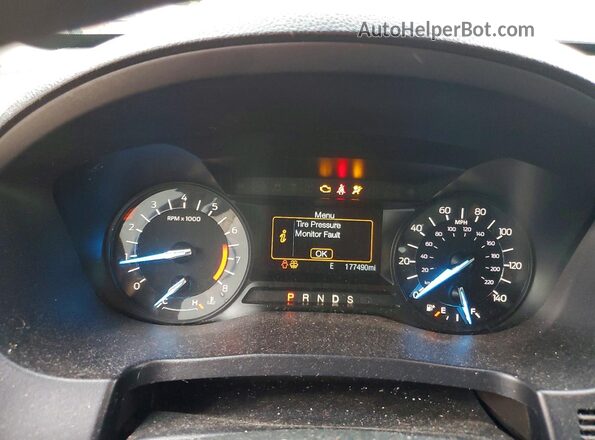 1FM5K7B84JGA90656 2018 FORD EXPLORER Blue Սարքավորումների վահանակի տեսք