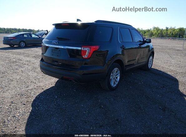 1FM5K7B85HGD25351 2017 FORD EXPLORER Black Հետևի աջ
