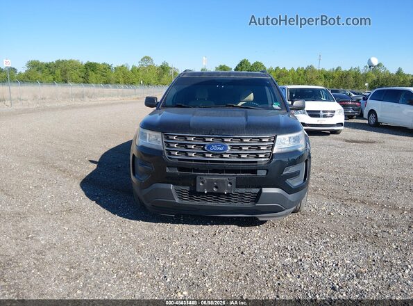 1FM5K7B85HGD25351 2017 FORD EXPLORER Black Սալոնի 360 աստիճան տեսք