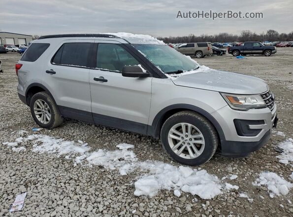 1FM5K7B86GGA03252 2016 FORD EXPLORER Silver Առջևի աջ