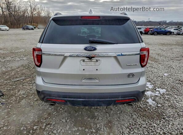 1FM5K7B86GGA03252 2016 FORD EXPLORER Silver Հետևի տեսք
