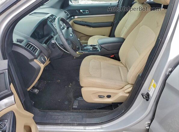 1FM5K7B86GGA03252 2016 FORD EXPLORER Silver Սալոնի դիմացի տեսք