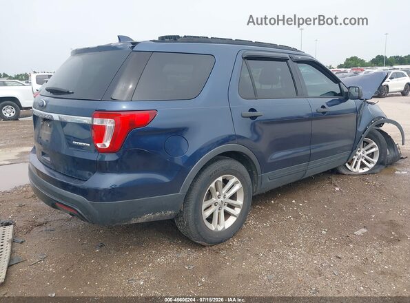 1FM5K7B86GGA95401 2016 FORD EXPLORER Blue Հետևի աջ