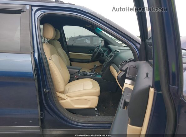 1FM5K7B86GGA95401 2016 FORD EXPLORER Blue Սալոնի դիմացի տեսք