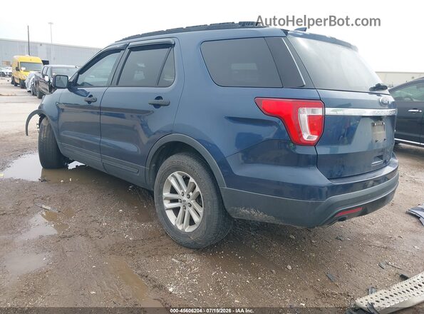1FM5K7B86GGA95401 2016 FORD EXPLORER Blue Հետևի ձախ