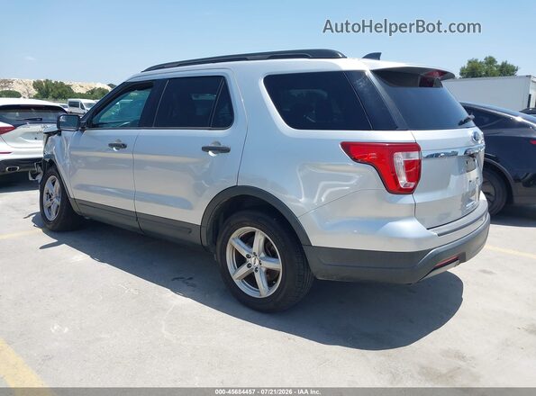 1FM5K7B86JGA67170 2018 FORD EXPLORER Silver უკანა მარცხენა