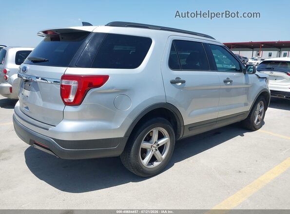 1FM5K7B86JGA67170 2018 FORD EXPLORER Silver უკანა მარჯვენა